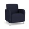 Lesro Siena Lounge Reception Guest Chair, 27 in W 29.5 in L 32.5 in H SN1101 - alternate 1